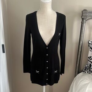 White house black market merino cardigan